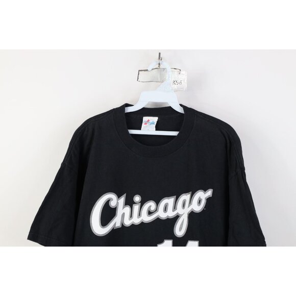Vintage 90s Majestic Mens XL Faded Paul Konerko Chicago White Sox Jersey T-Shirt - Picture 2 of 15
